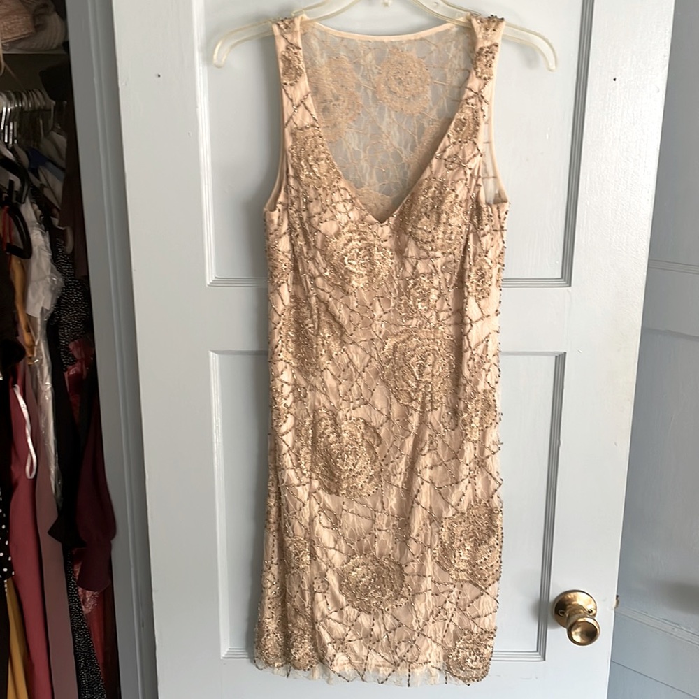 Sue Wong dress, size 8.  My mother wore this once, on her wedding day.